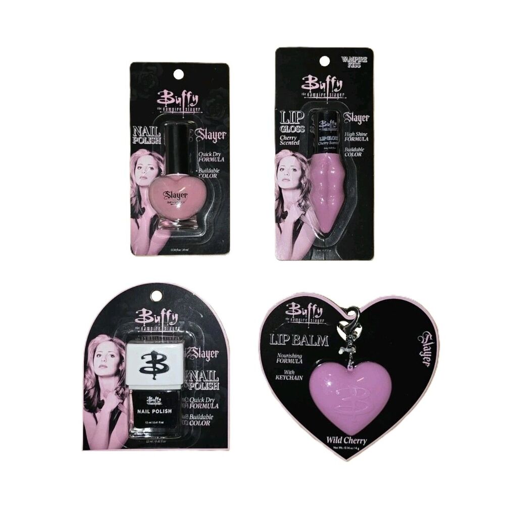 Buffy the Vampire Slayer 4pc Cosmetic Set 2026 collection by Enchantรฉ